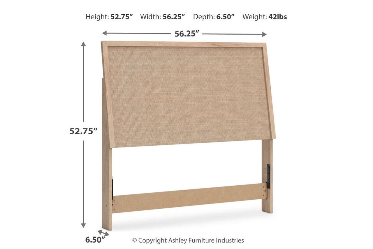 Cielden Full Panel Bed In Two-tone B1199B6