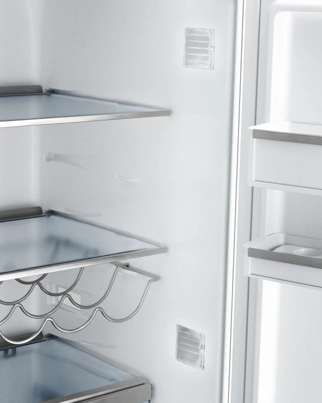 500 Series Freestanding Bottom Freezer Refrigerator 23.5'' Easy clean B11CB50SSS