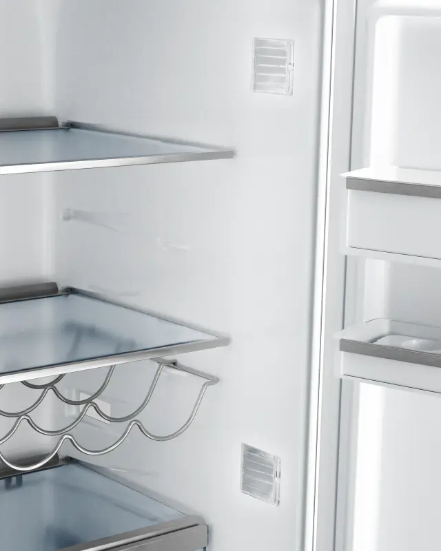 800 Series Freestanding Bottom Freezer Refrigerator 23.5'' Easy clean B11CB81SSS