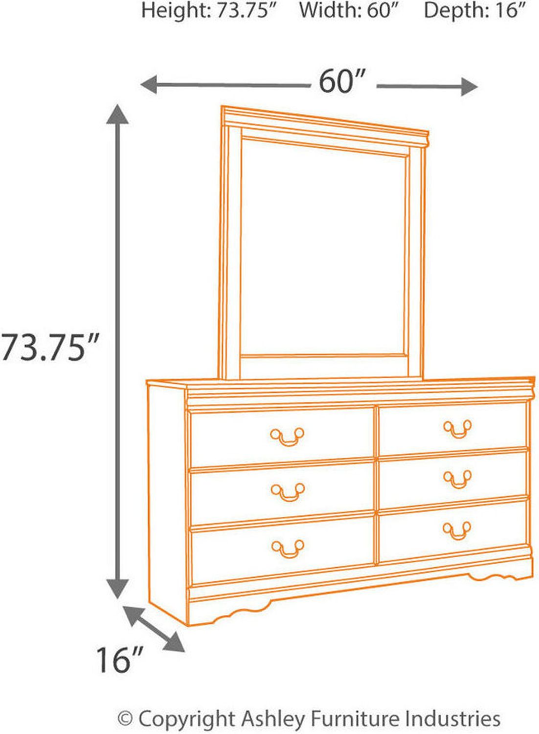 Huey Vineyard Youth Mirror B12836