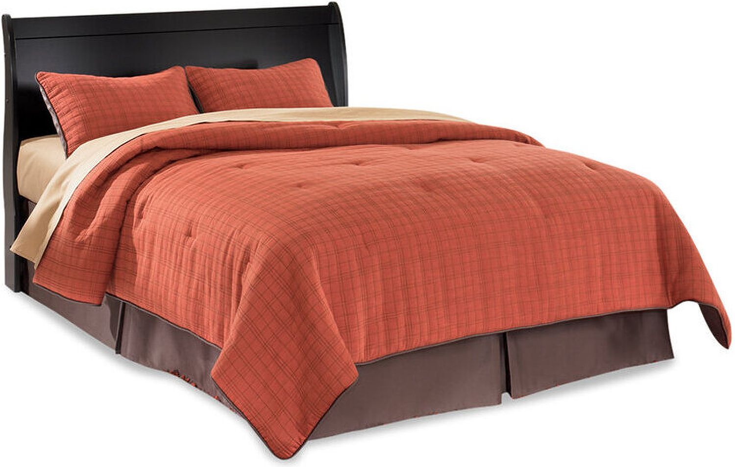 Huey Vineyard Queen Sleigh Bed B128B4