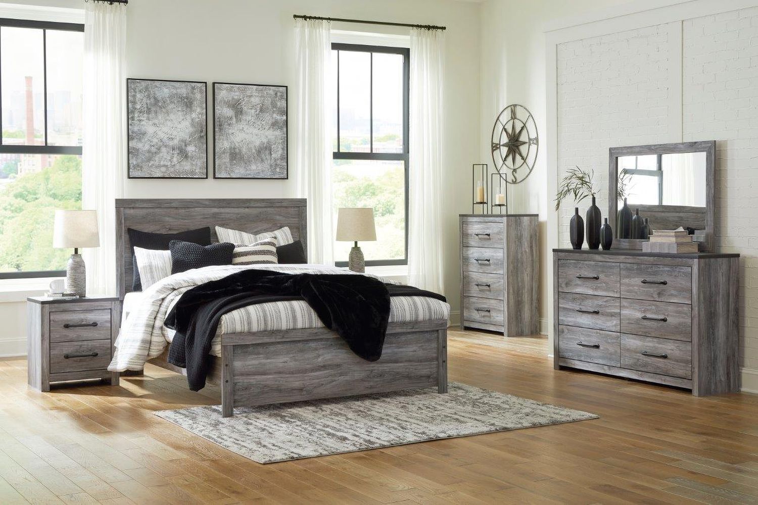 Bronyan Dark Gray Chest Of Drawers B129044