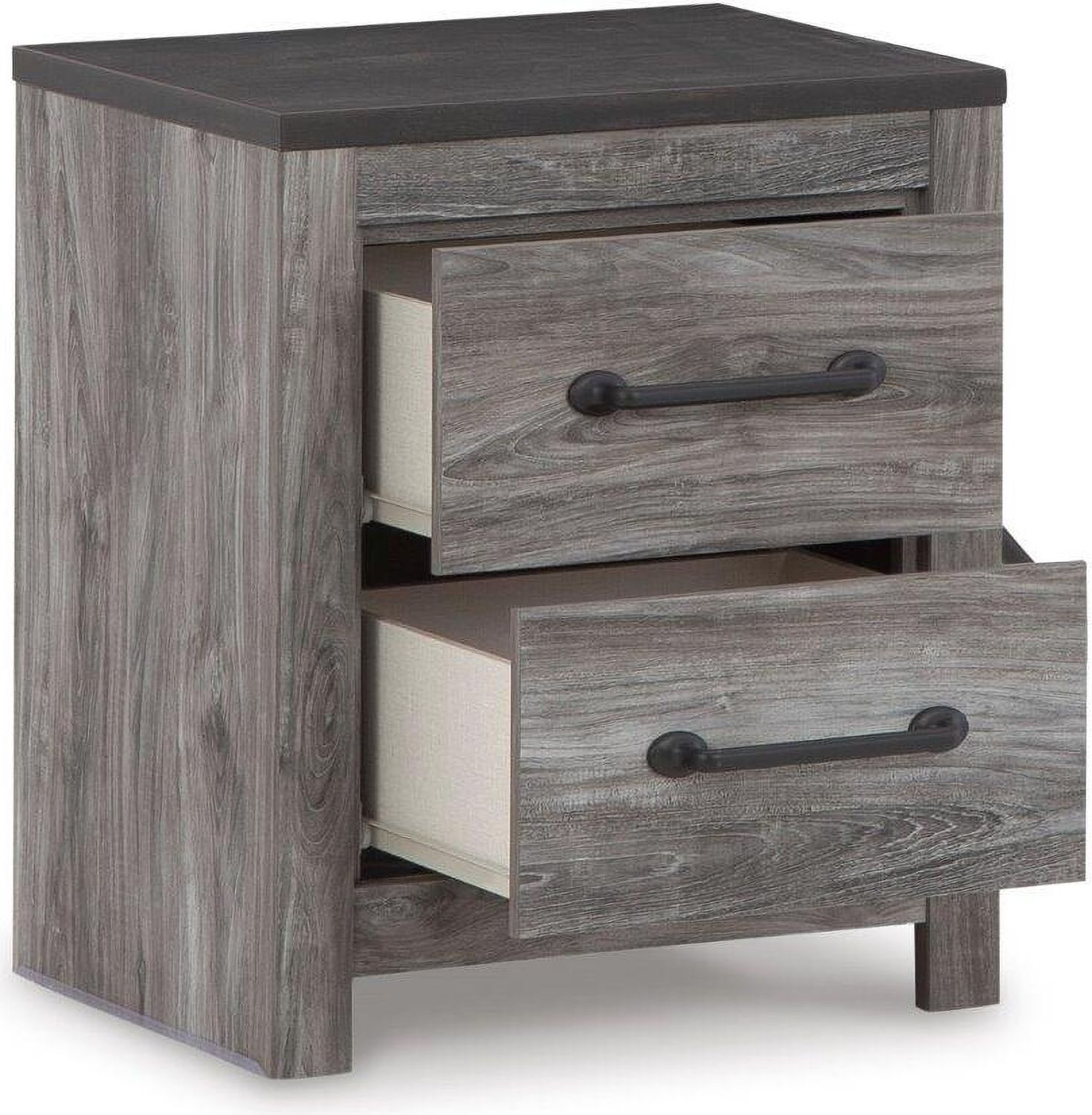 Bronyan Dark Gray Nightstand B129092