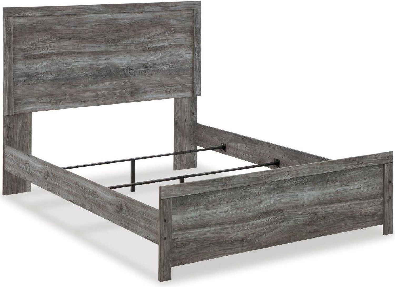 Bronyan Dark Gray Queen Panel Bed B1290B2