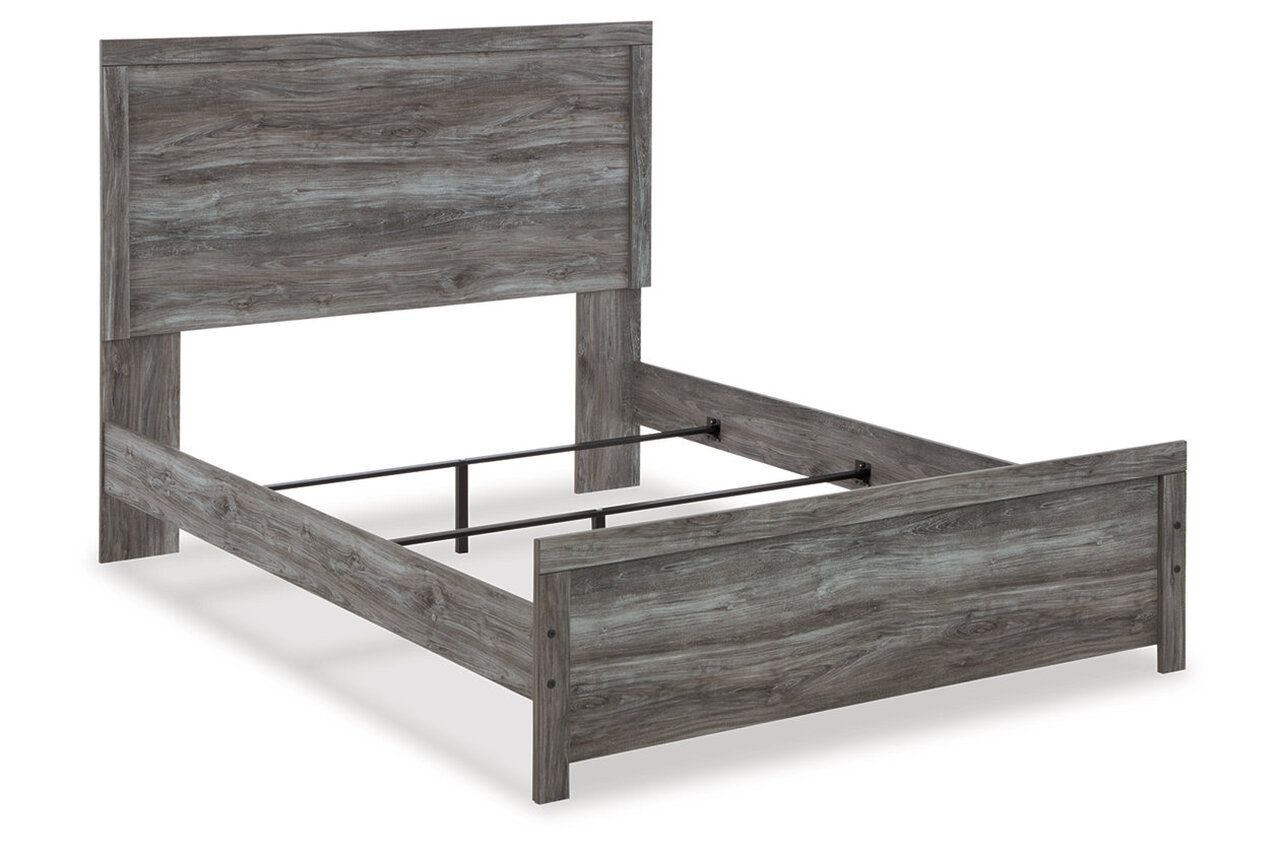 Bronyan Dark Gray Queen Panel Bed B1290B2