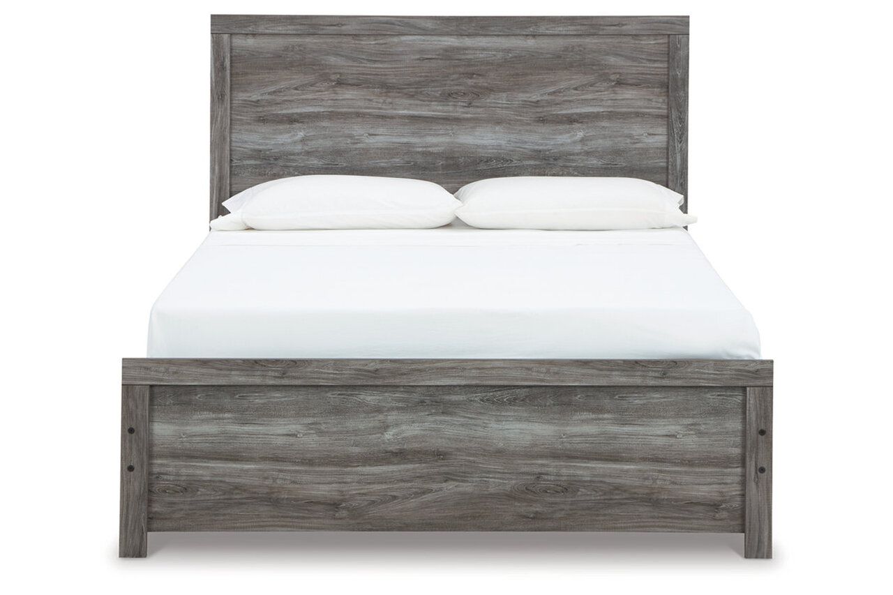 Bronyan Dark Gray Queen Panel Bed B1290B2