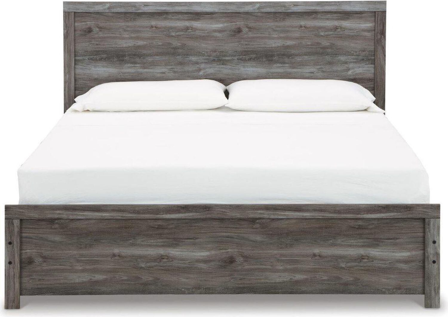 Bronyan Dark Gray King Panel Bed B1290B4