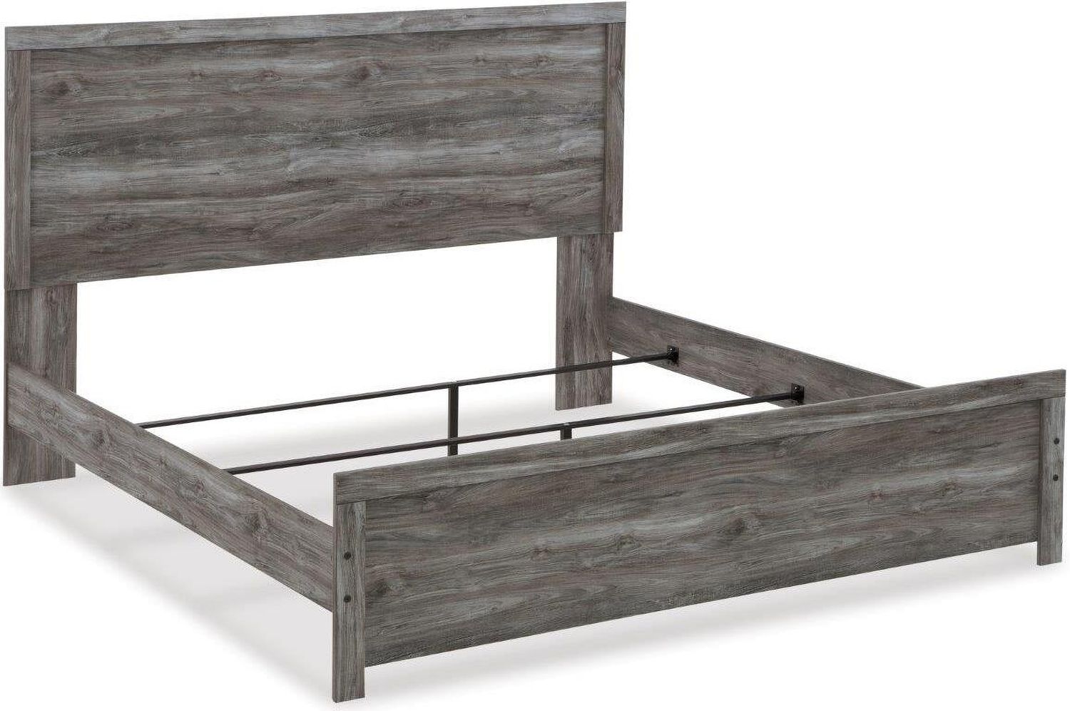 Bronyan Dark Gray King Panel Bed B1290B4