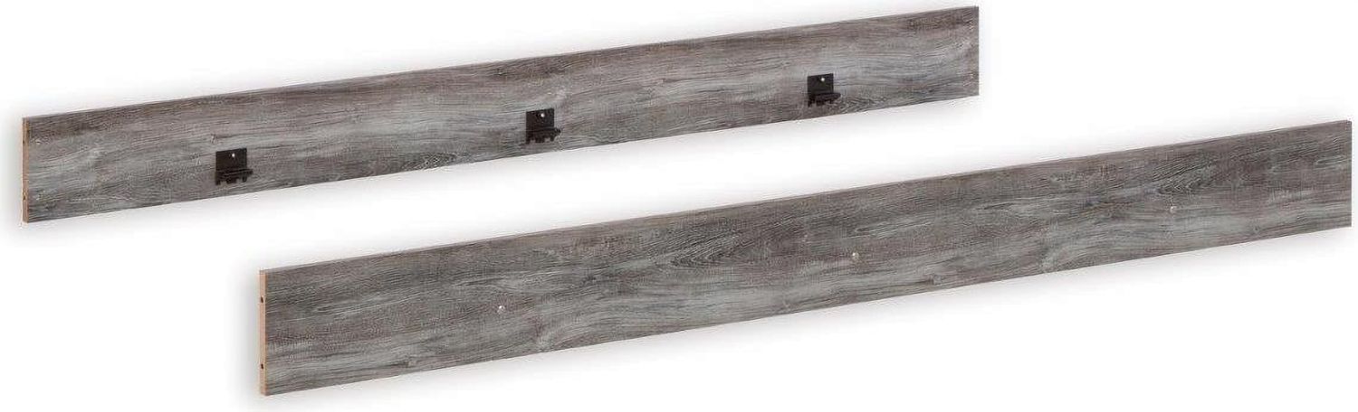 Bronyan Dark Gray King Panel Bed B1290B4
