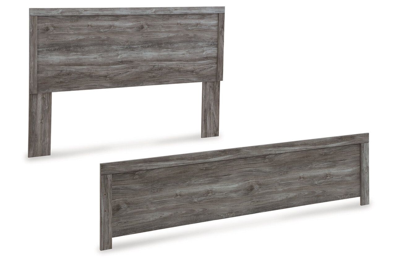 Bronyan Dark Gray King Panel Bed B1290B4