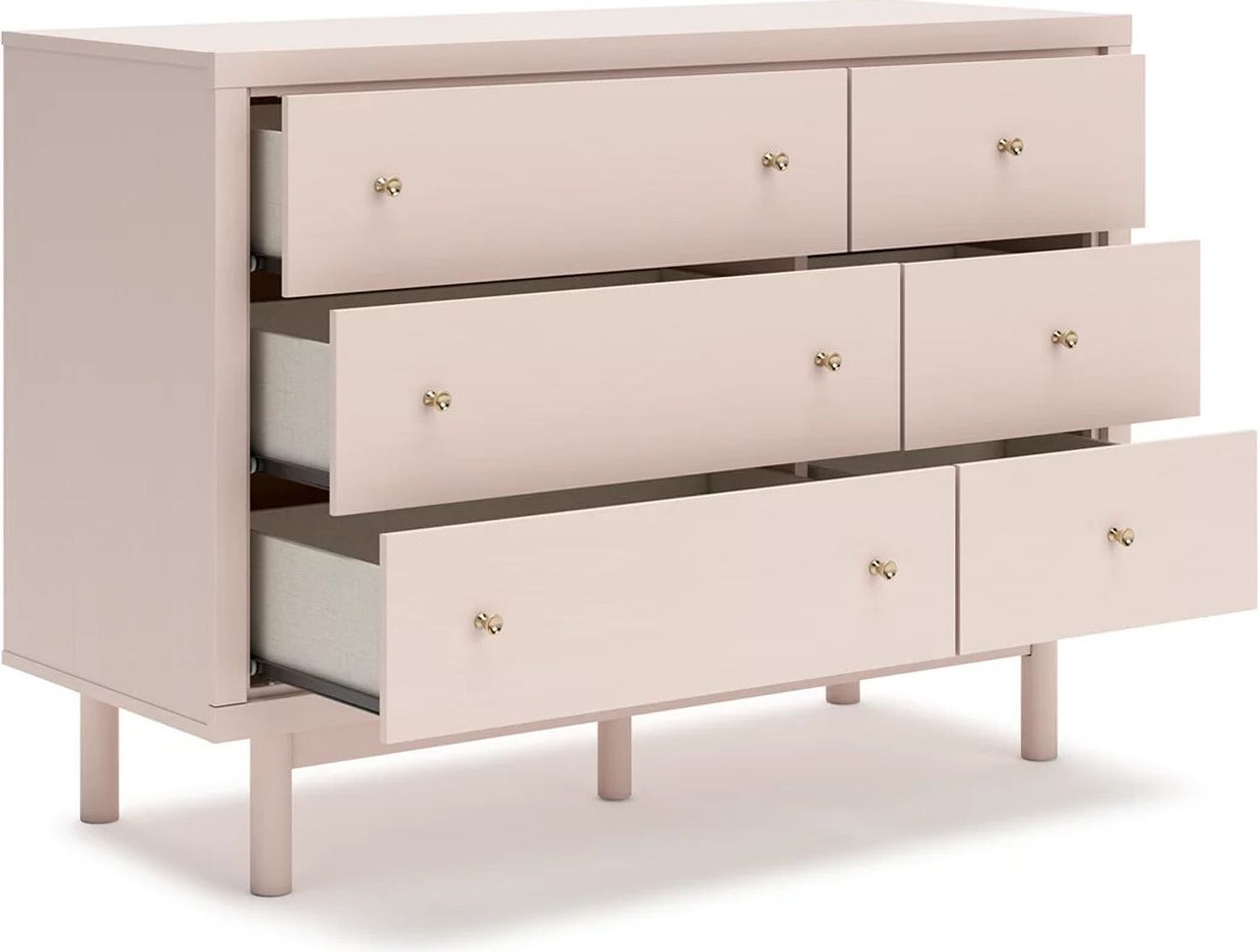 Wistenpine Dresser In Blush B1323221