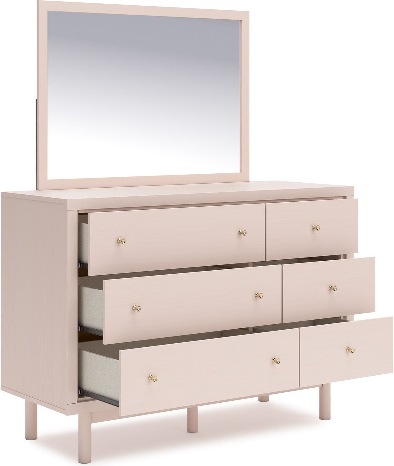 Wistenpine Dresser In Blush B1323221