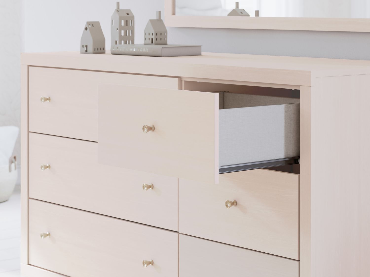 Wistenpine Dresser In Blush B1323221