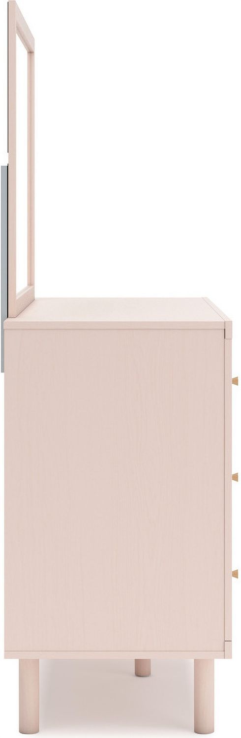 Wistenpine Dresser In Blush B1323221