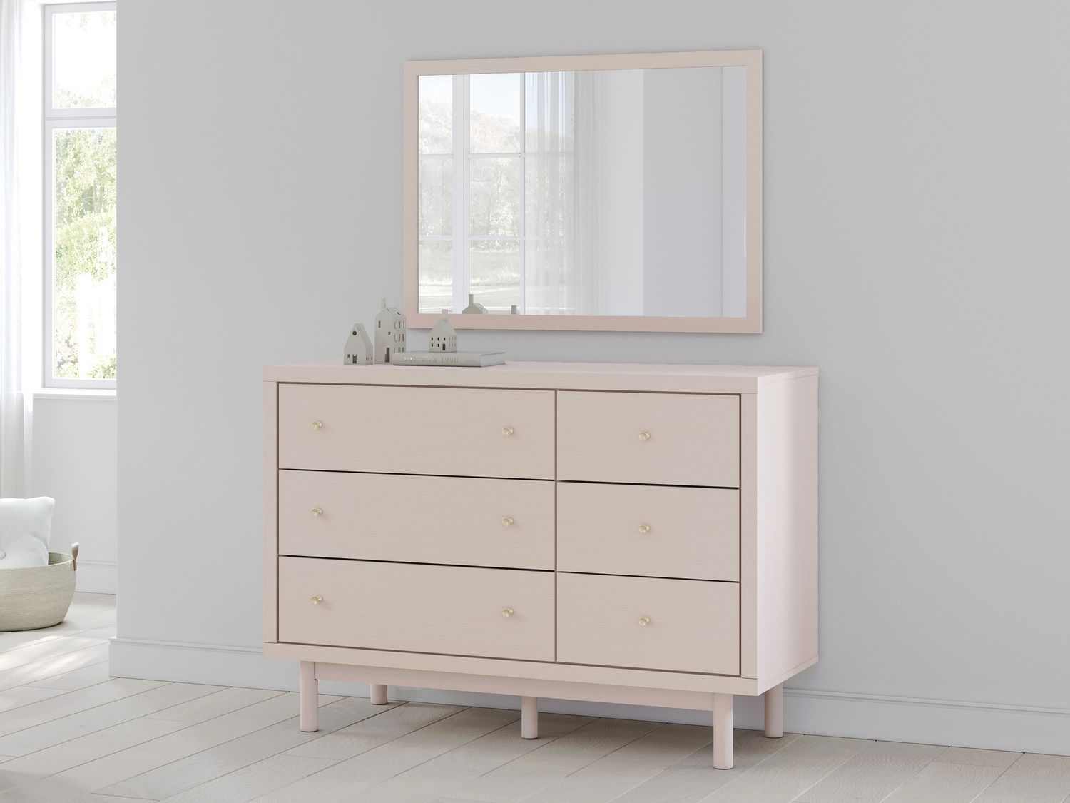 Wistenpine Dresser In Blush B1323221