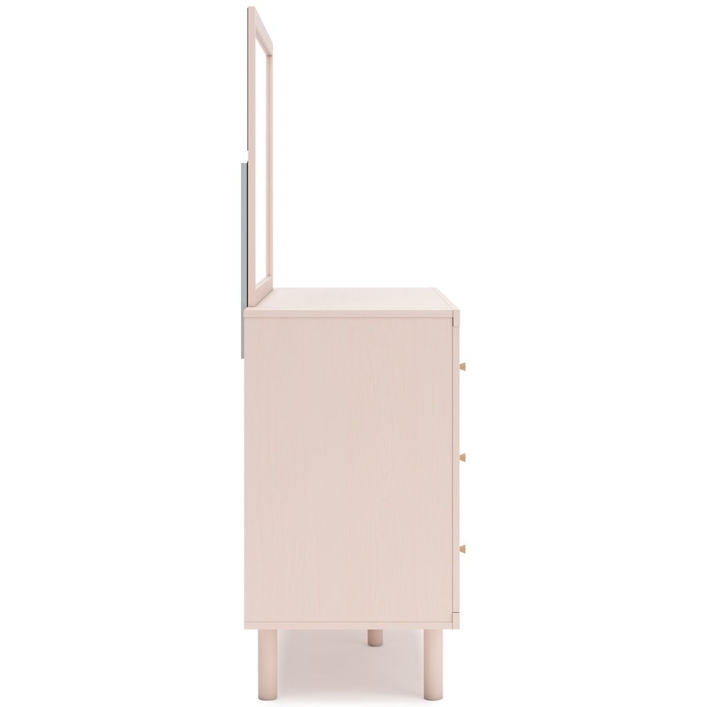 Wistenpine Bedroom Mirror In Blush B132336