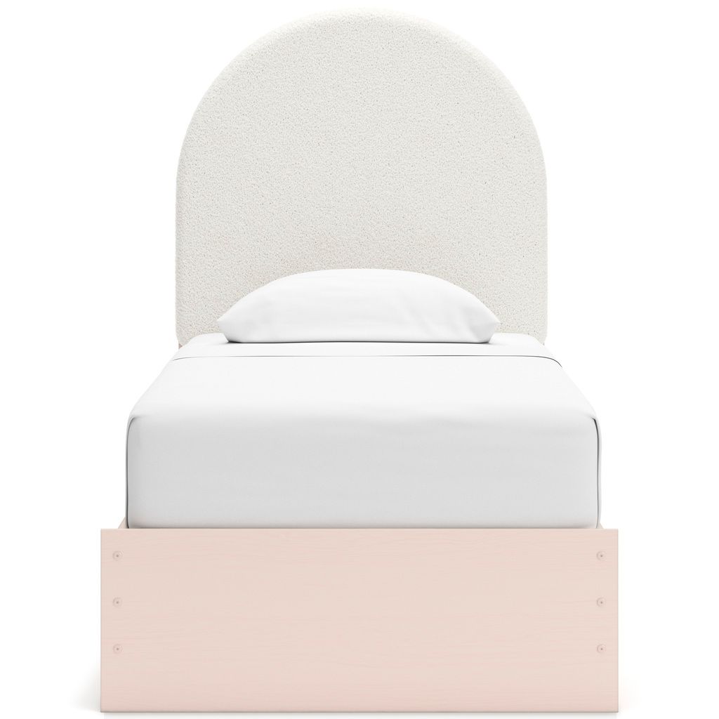 Wistenpine Twin Upholstered Panel Headboard In Blush B132353
