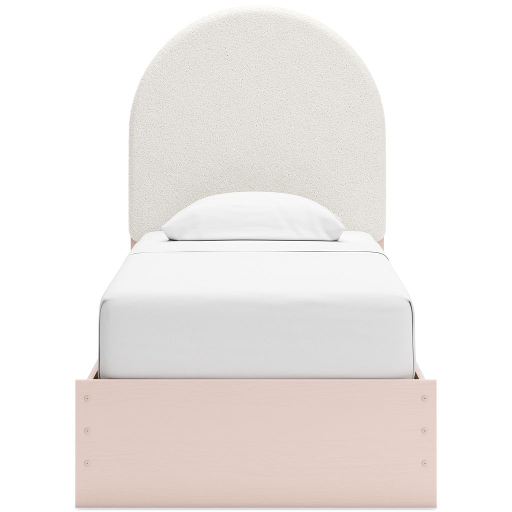 Wistenpine Twin Upholstered Panel Headboard In Blush B132353
