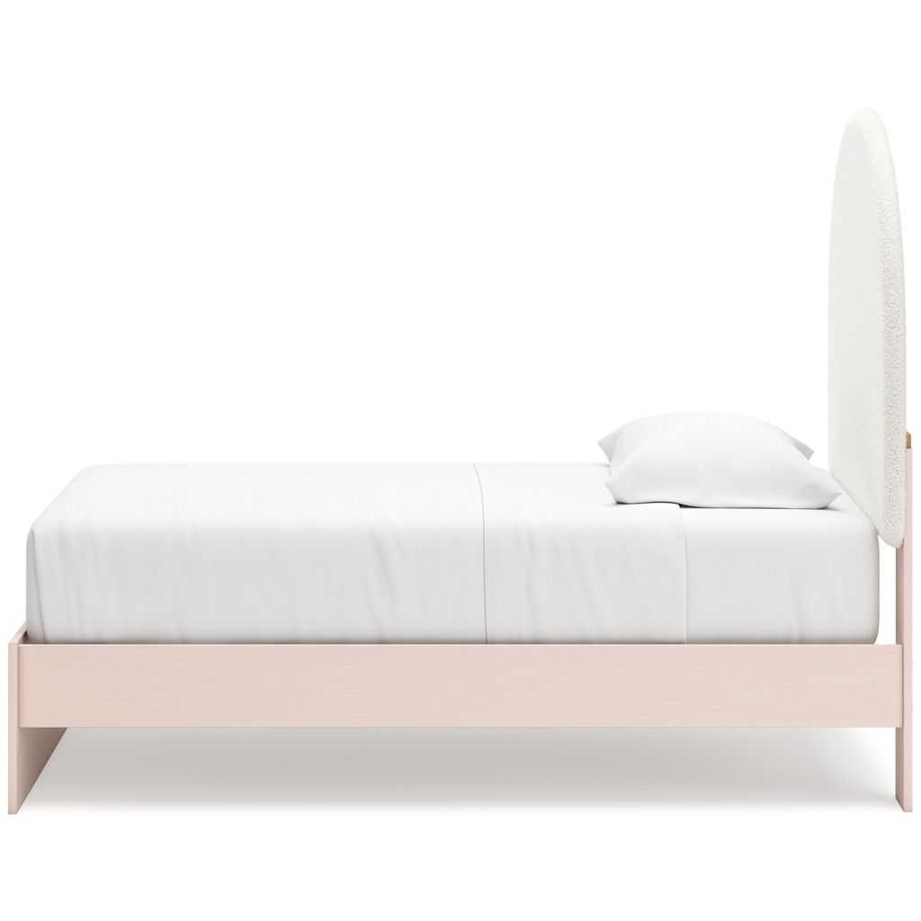 Wistenpine Twin Upholstered Panel Headboard In Blush B132353