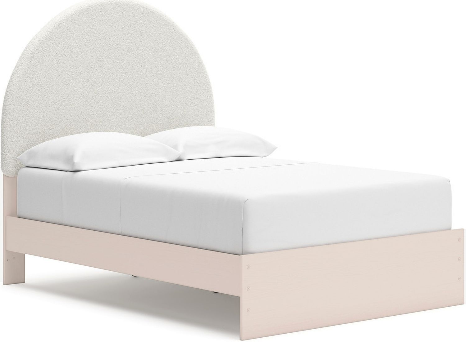 Wistenpine Full Upholstered Panel Headboard In Blush B132387