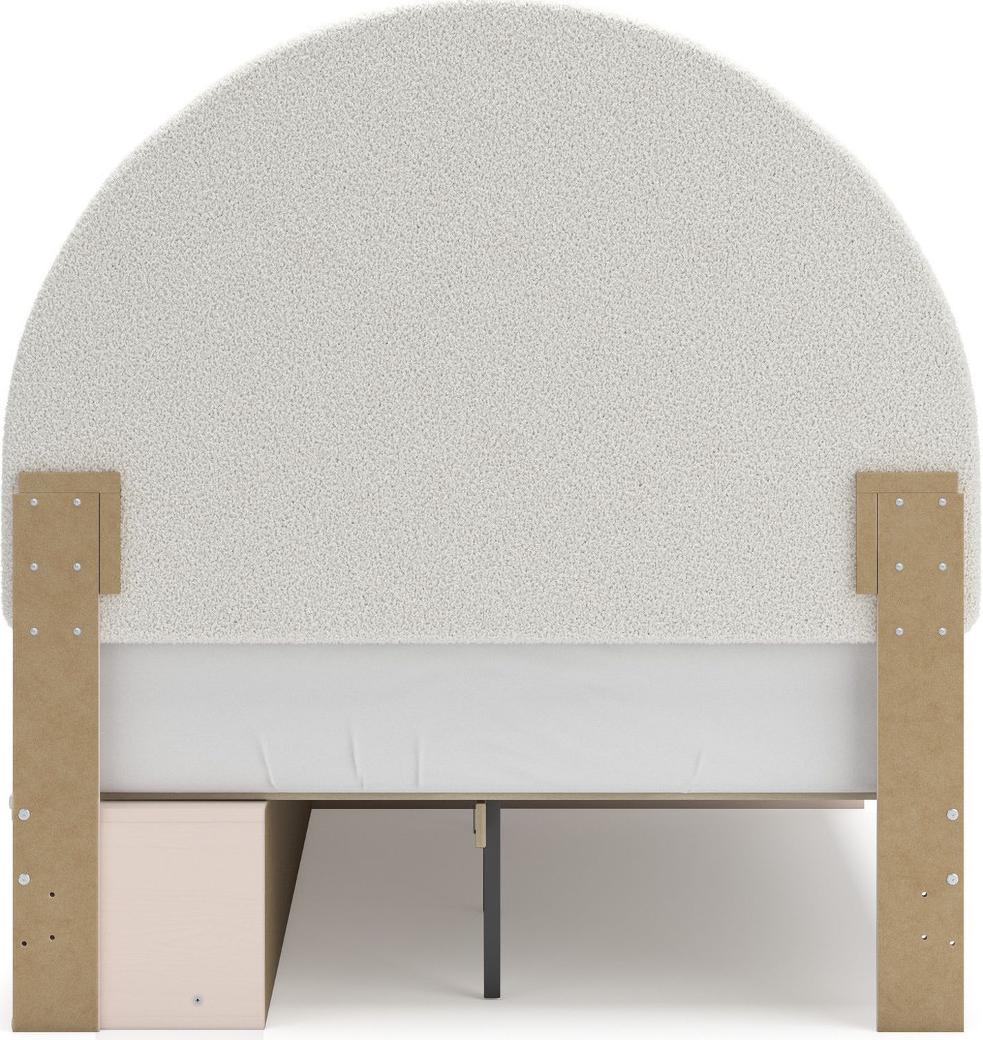 Wistenpine Full Upholstered Panel Headboard In Blush B132387