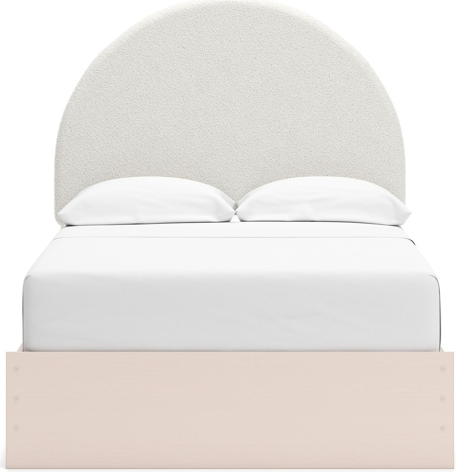 Wistenpine Full Upholstered Panel Headboard In Blush B132387