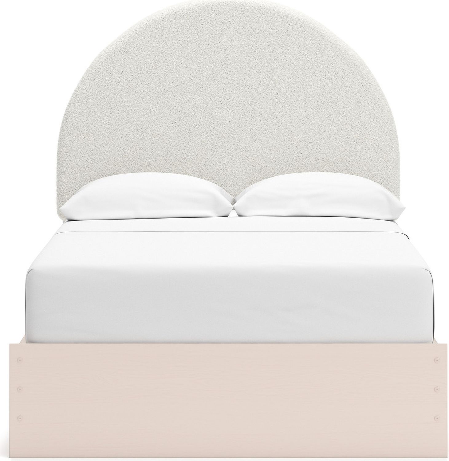 Wistenpine Full Upholstered Panel Headboard In Blush B132387