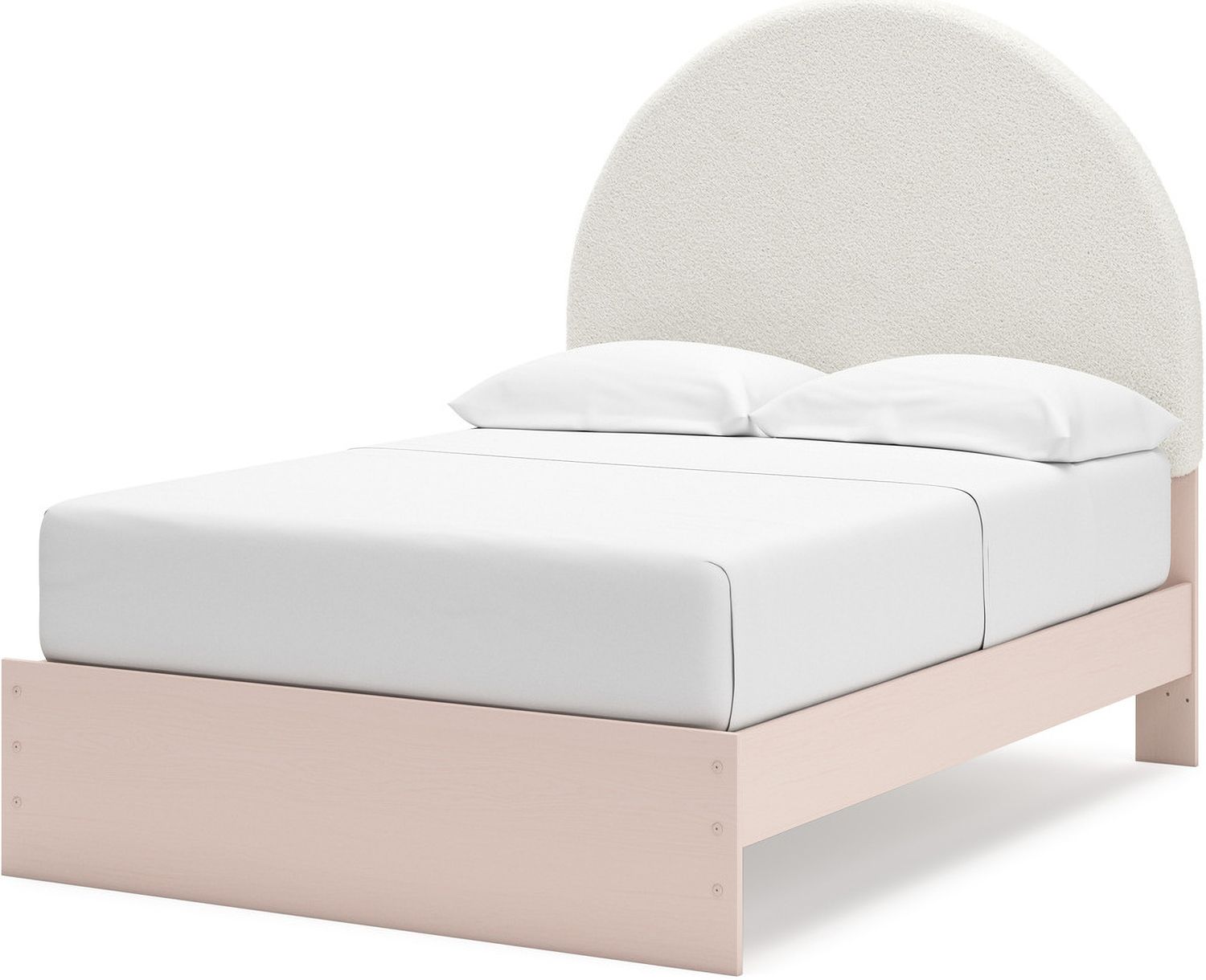 Wistenpine Full Upholstered Panel Headboard In Blush B132387