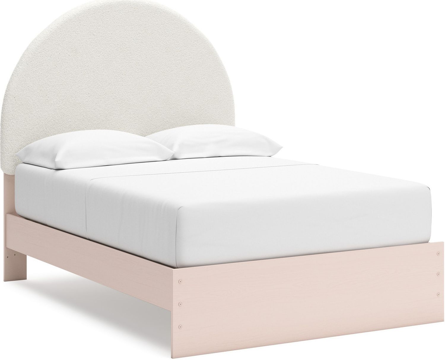 Wistenpine Full Upholstered Panel Headboard In Blush B132387