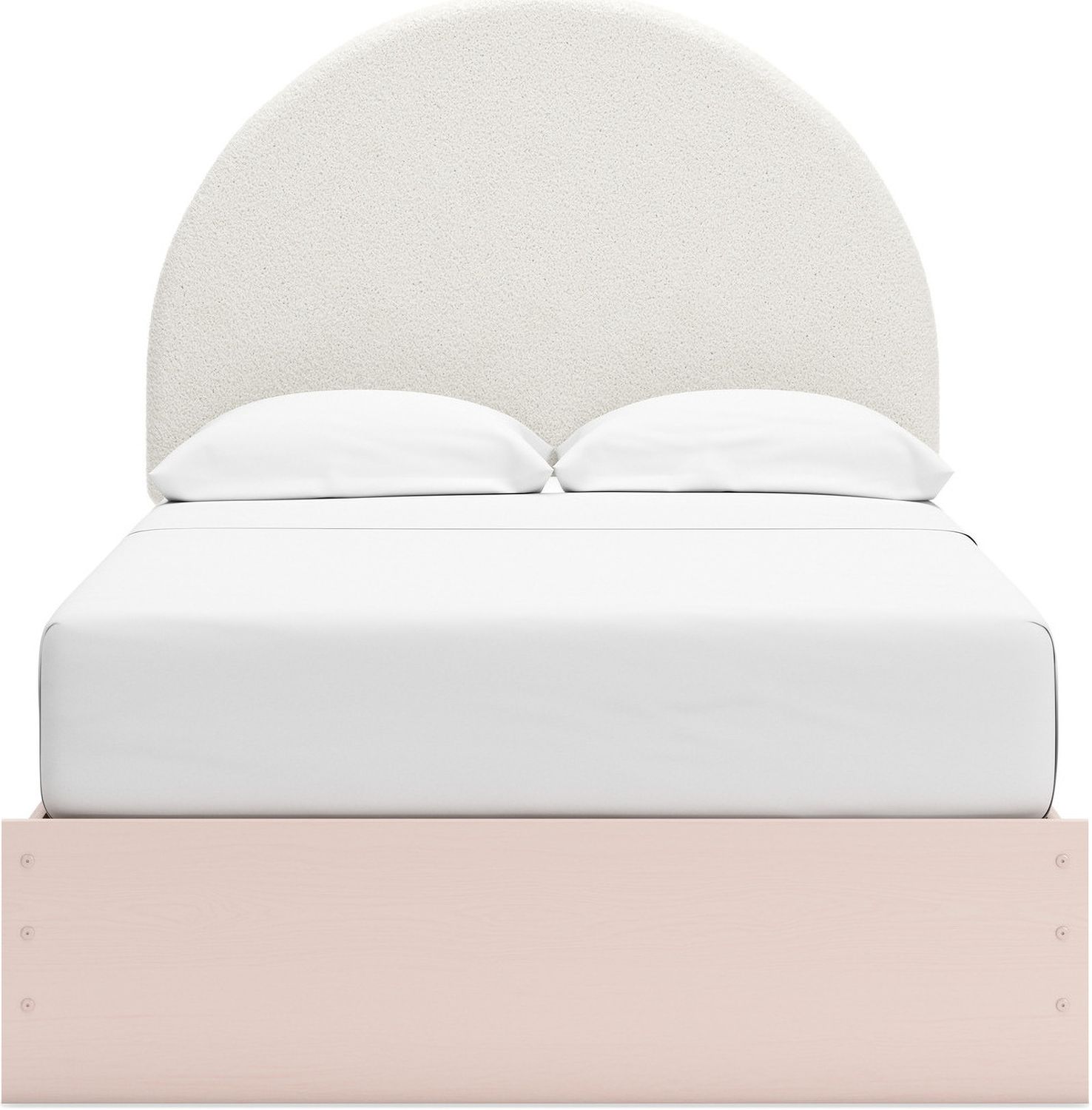 Wistenpine Full Upholstered Panel Headboard In Blush B132387