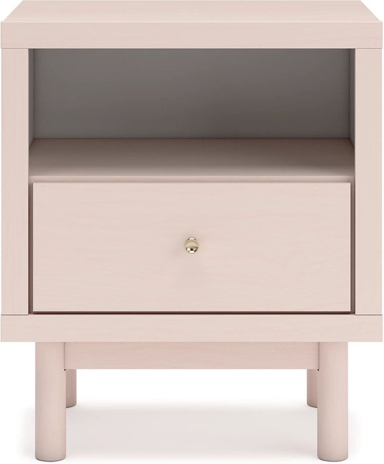 Wistenpine Nightstand In Blush B132391