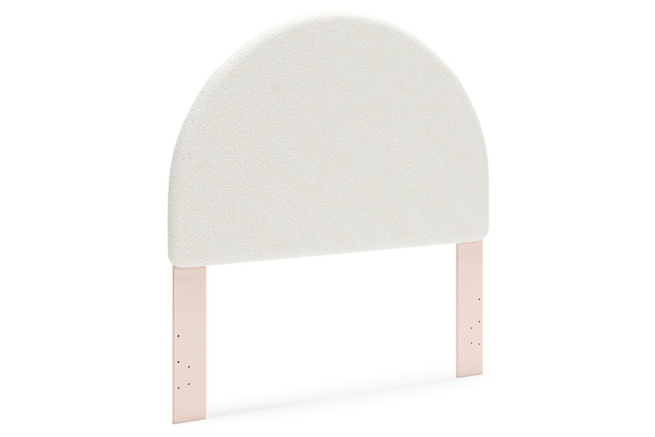 Wistenpine Full Upholstered Panel Bed with Storage In Blush B1323B15