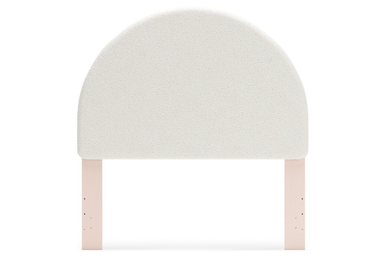 Wistenpine Full Upholstered Panel Bed with Storage In Blush B1323B15