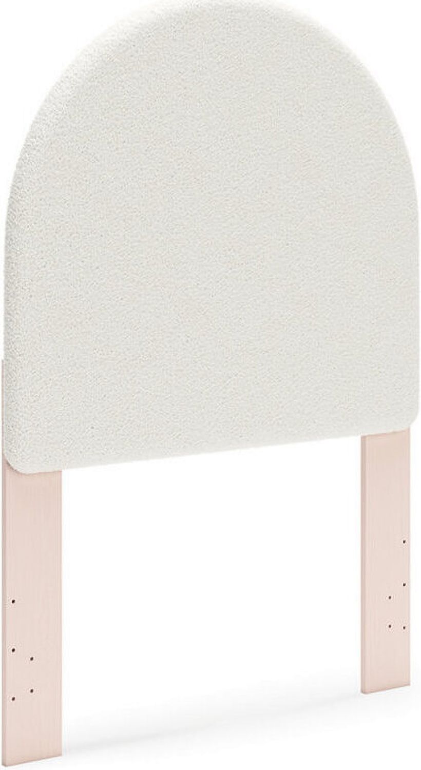 Wistenpine Twin Upholstered Panel Bed In Blush B1323B8