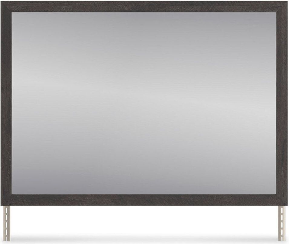Toretto Charcoal Bedroom Mirror B138836