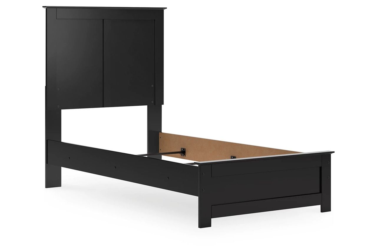 Maribel Twin Panel Bed In Black B138B51
