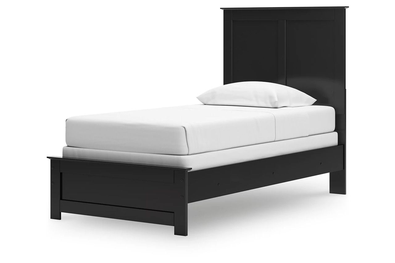 Maribel Twin Panel Bed In Black B138B51