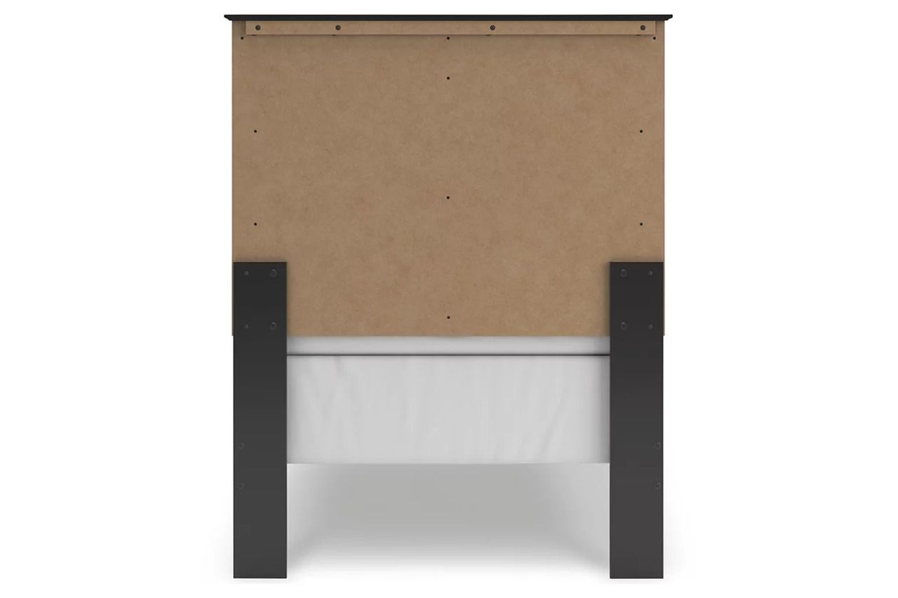 Maribel Twin Panel Bed In Black B138B51