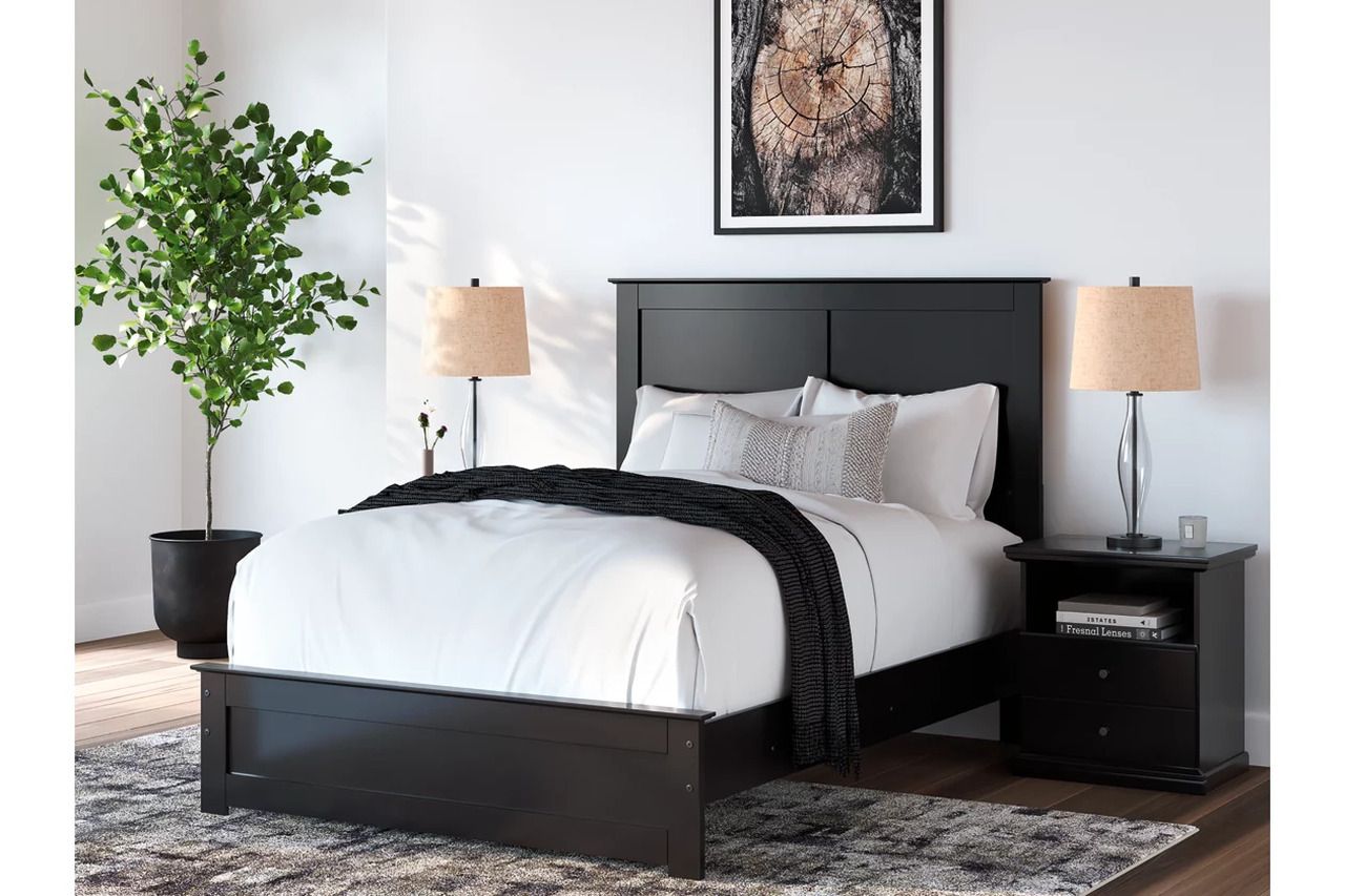Maribel Full Panel Bed In Black B138B52