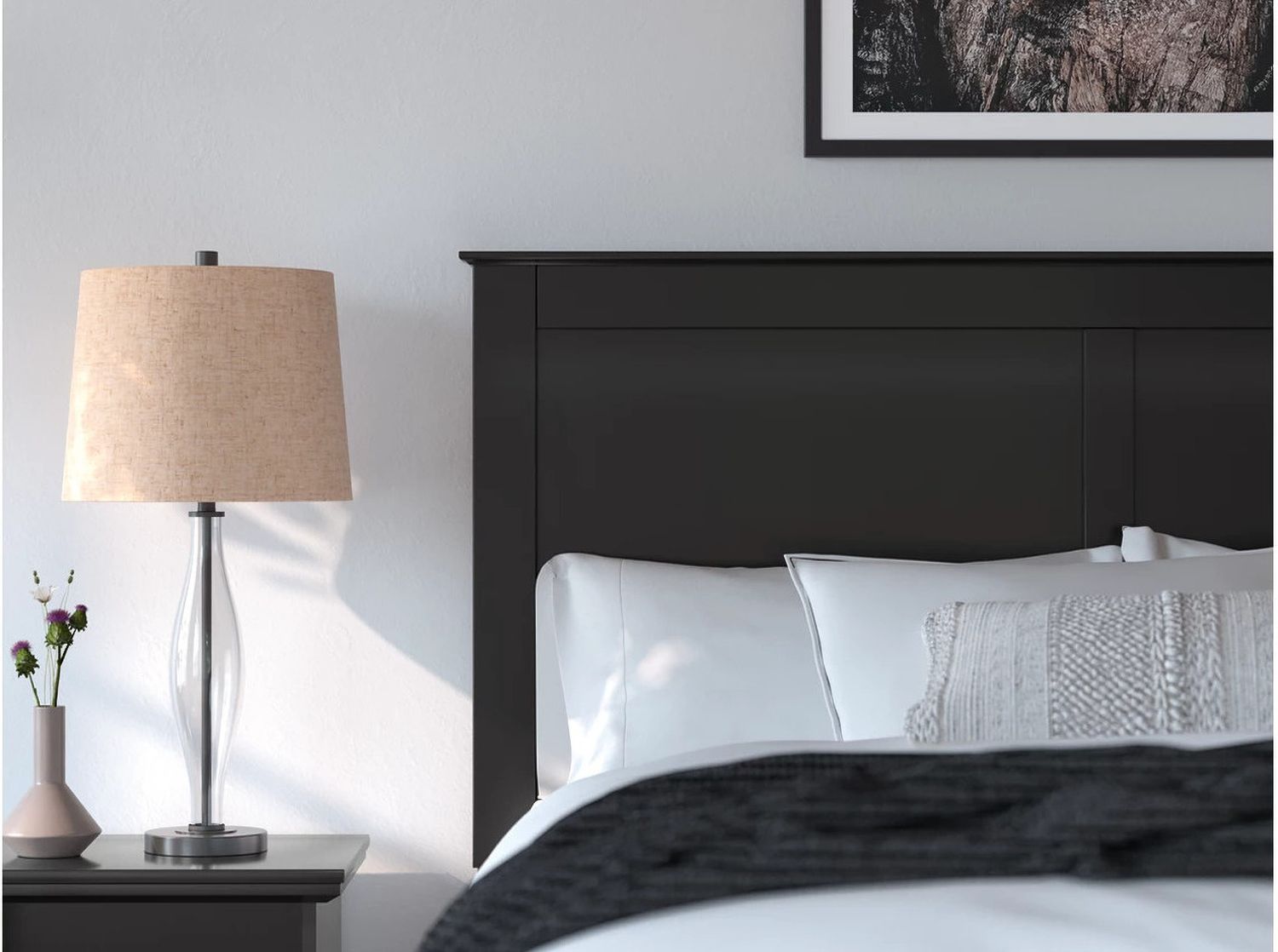 Maribel Queen Panel Bed In Black B138B53