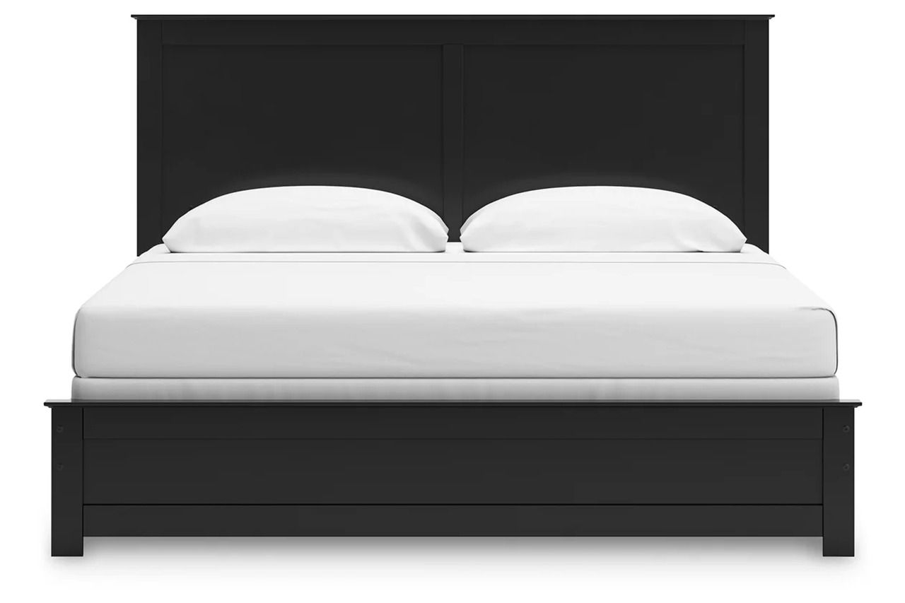 Maribel King Panel Bed In Black B138B57