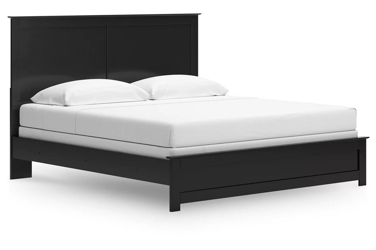 Maribel King Panel Bed In Black B138B57