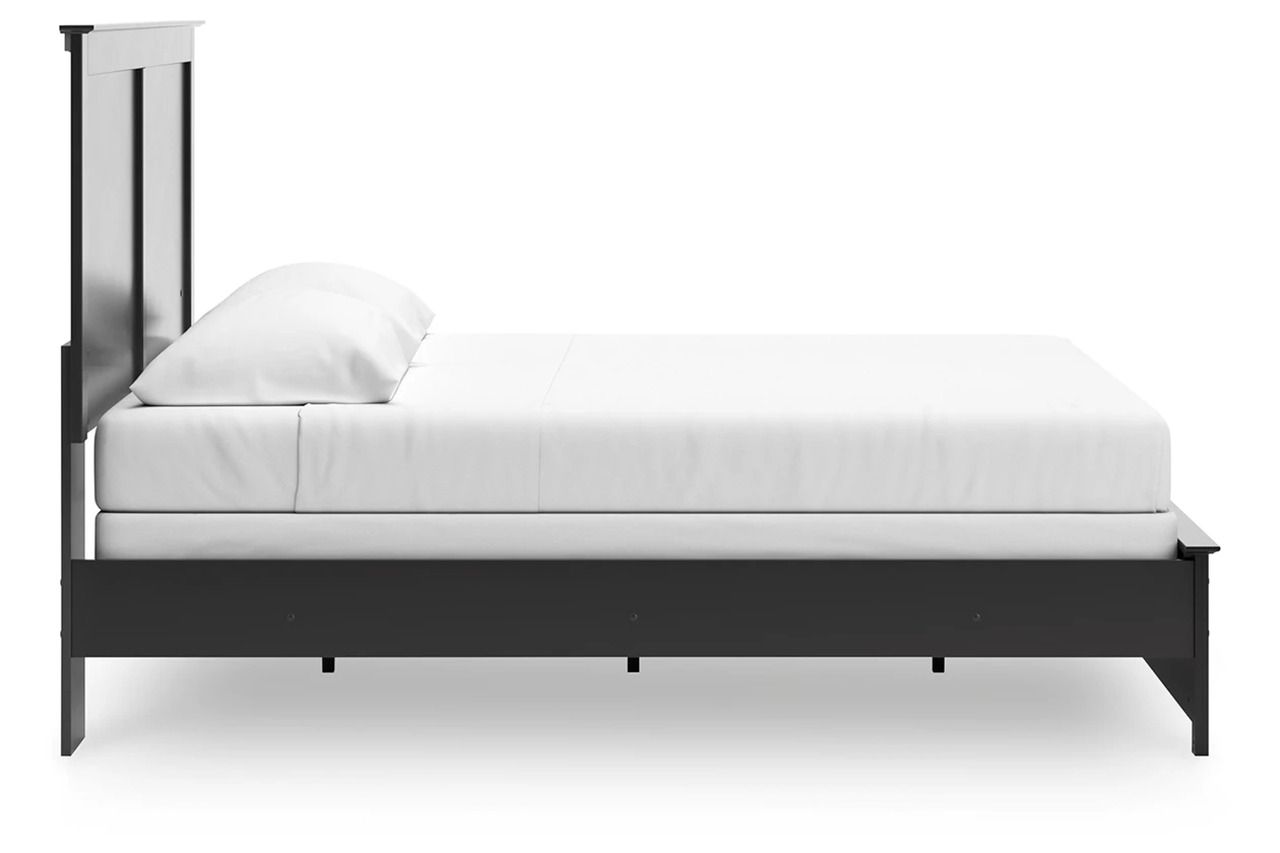 Maribel King Panel Bed In Black B138B57