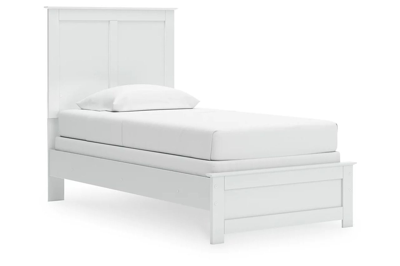 Bostwick Shoals Twin Panel Bed In White B139B41