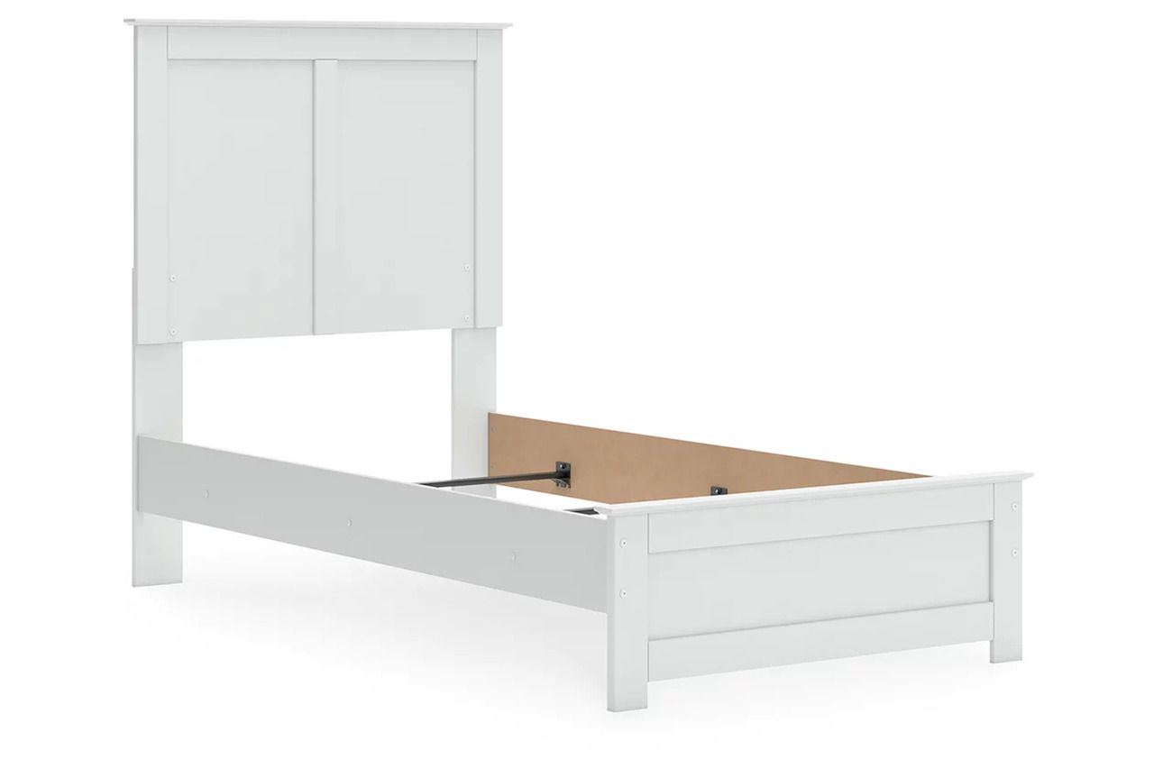 Bostwick Shoals Twin Panel Bed In White B139B41