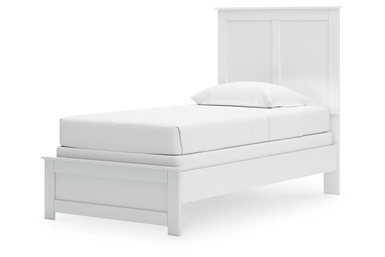 Bostwick Shoals Twin Panel Bed In White B139B41