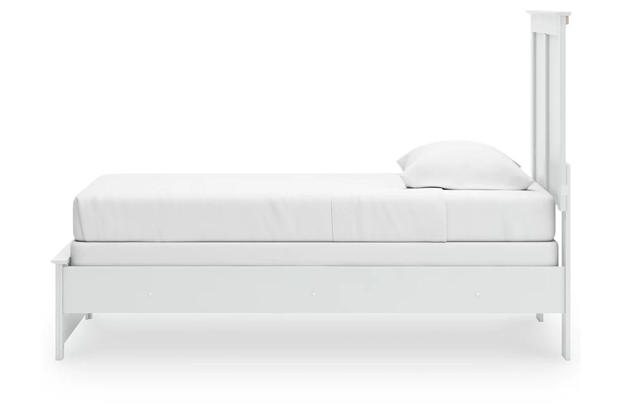 Bostwick Shoals Twin Panel Bed In White B139B41