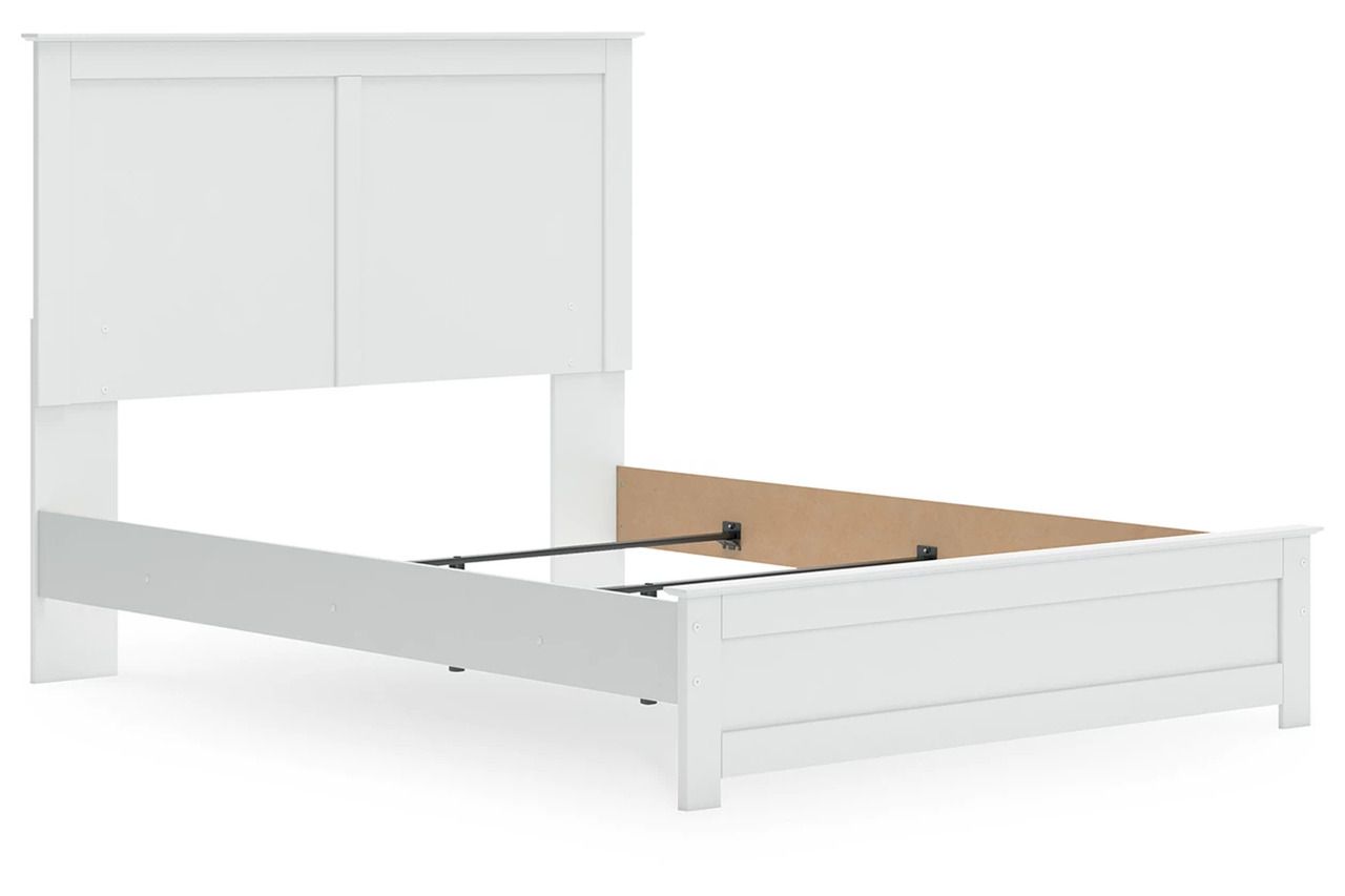Bostwick Shoals Queen Panel Bed In White B139B43