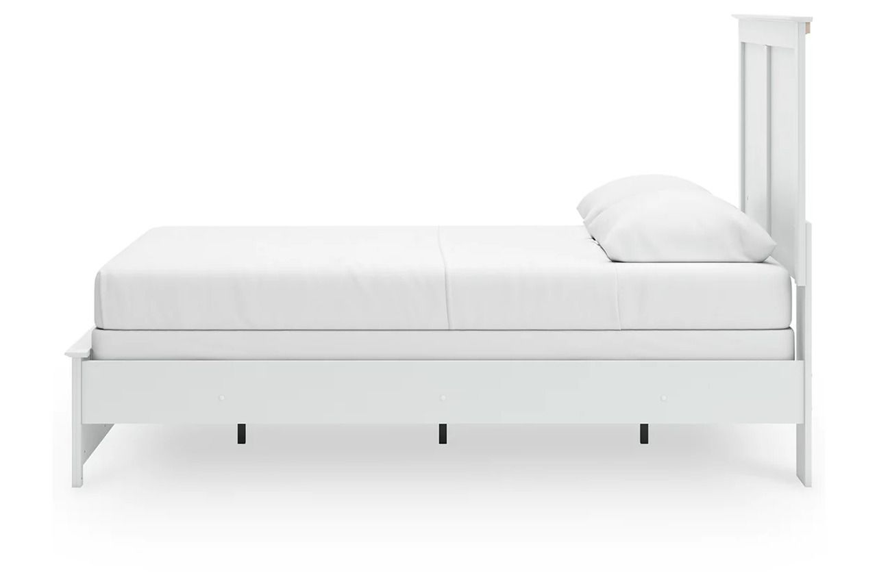 Bostwick Shoals Queen Panel Bed In White B139B43