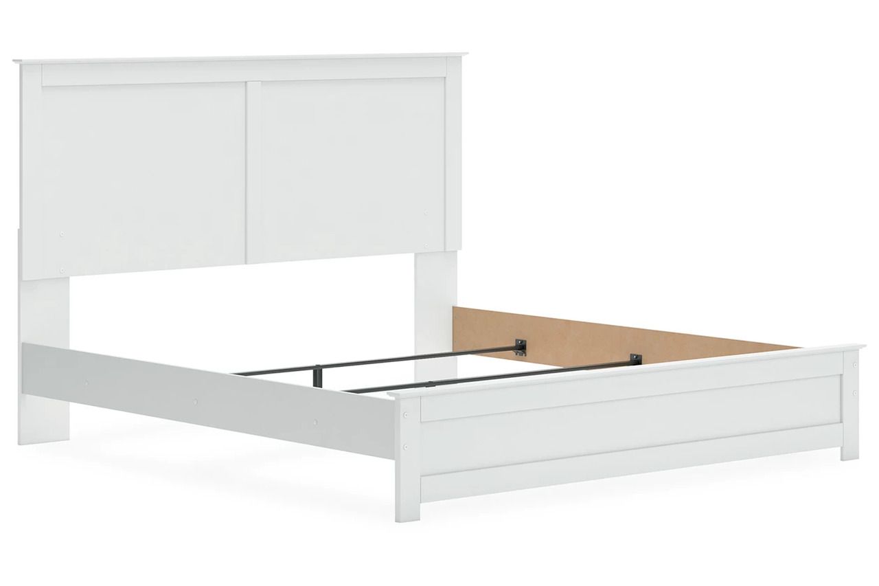 Bostwick Shoals King Panel Bed In White B139B47